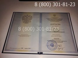 Диплом магистра 2004-2009 годов с заполнением, титульный лист-3